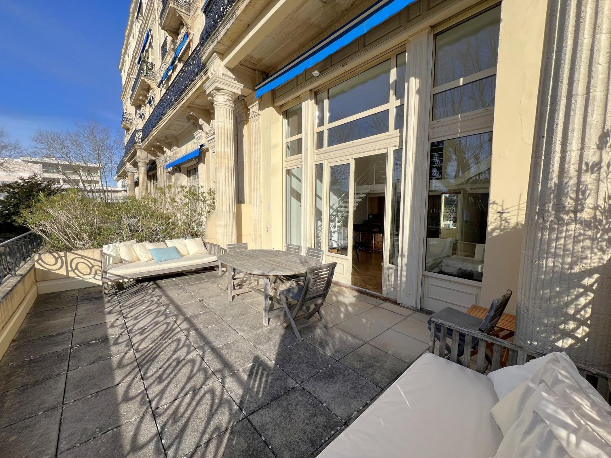Appartement T4 Duplex Centre Arcachon, Terrasse Sud, Proche Plage Et Commerces, Parking Inclus - Fr-1-474-3 Bagian luar foto